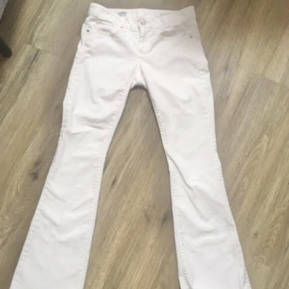 Gap 1969 white denim jeans size 2 - Picture 2 of 9